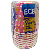 ECE - Party Paper Cups Pink 240ml - 10 Pack